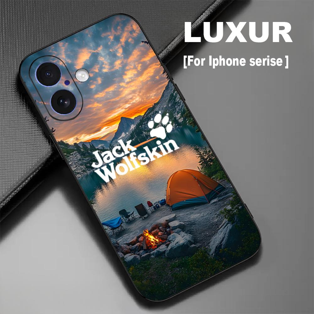 Phone Cases For Iphone 16 - Brand Jack W-Wolfskin telefoonhoesje voor iPhone