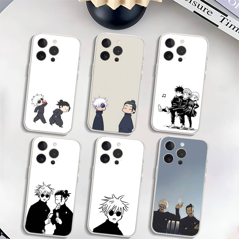 Phone Cases Jujutsu Kaisen - Anime J-Jujutsu K-Kaisen Telefoonhoesje Luxe Zachte