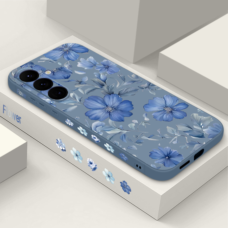 Phone Cases Galaxy A16 5G - Bloemen Plant Patroon Telefoonhoesje Voor Samsung