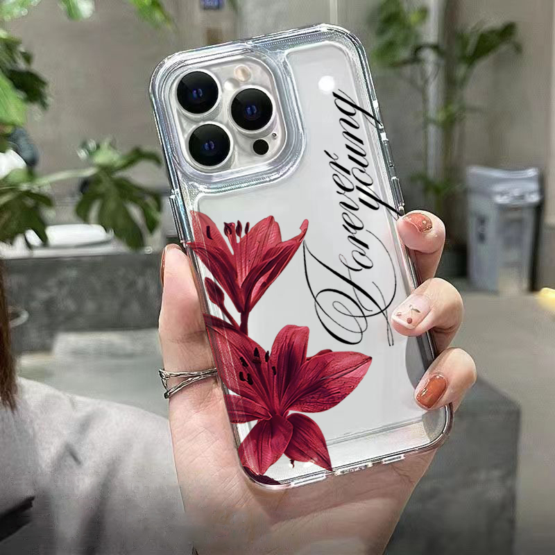 Bordeaux Lelie Engelse Letterp - Phone Cases Xr Iphone recensie en prijs