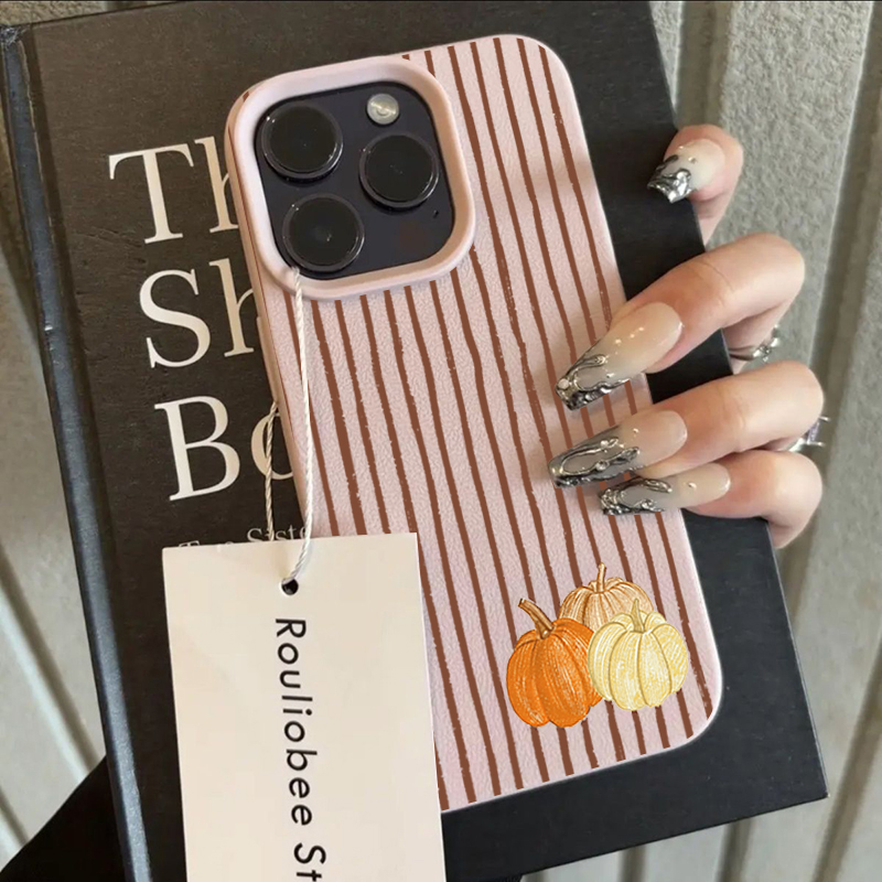Bruine Strepen Kleine Pompoen  - Phone Cases Xr Iphone recensie en prijs