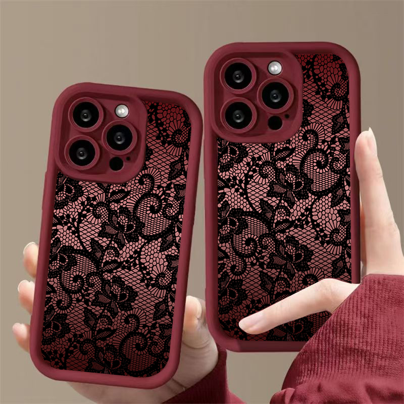 Elegant kant bloemen telefoonh - Phone Cases Xr Iphone recensie en prijs