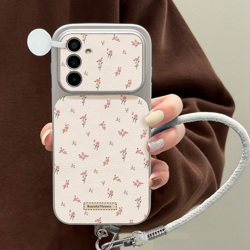 Schattig roze bloemen telefoon - Phone Cases Galaxy A16 5G recensie en prijs