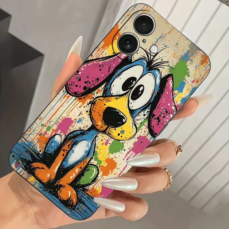 Graffiti gekleurde puppy TPU t - Phone Cases Xr Iphone recensie en prijs