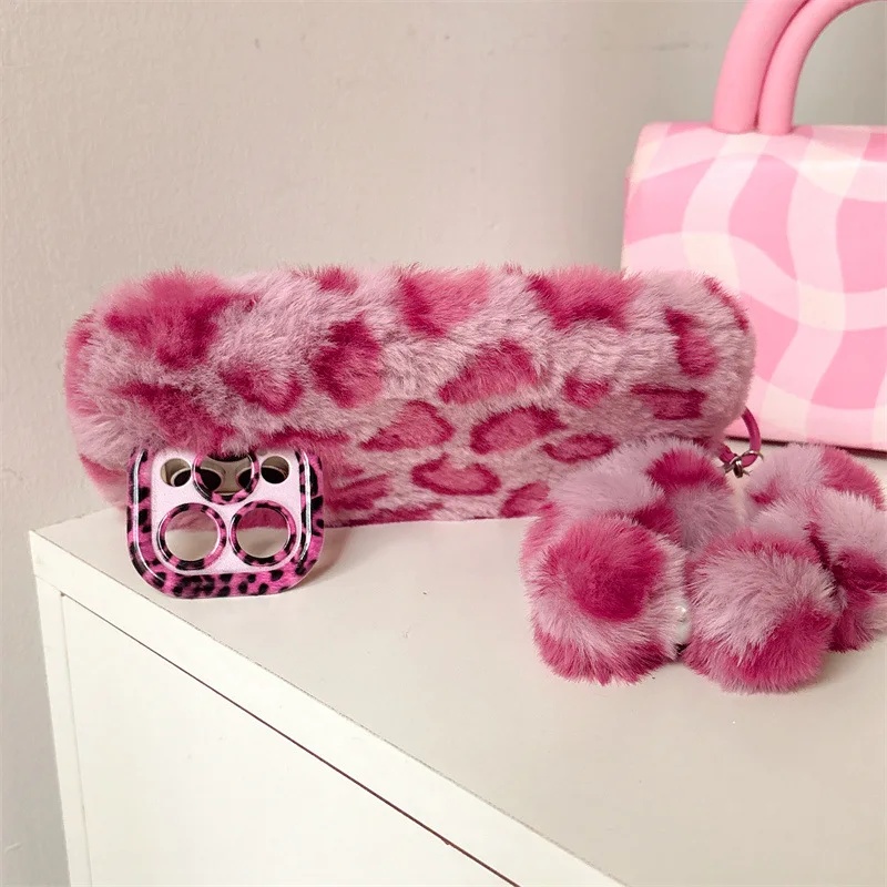 Modieuze, luipaardprint, pluch - Phone Cases For Iphone 16 recensie en prijs