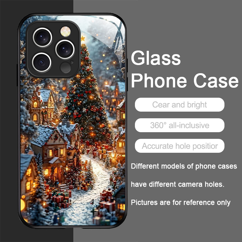 Kerstboomcadeau Besneeuwde sta - Phone Cases Xr Iphone recensie en prijs