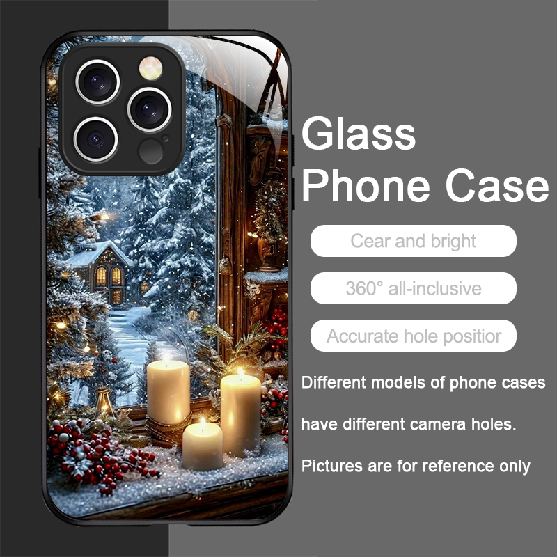 Kerstboomcadeau Besneeuwde sta - Phone Cases Xr Iphone recensie en prijs